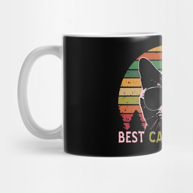 Best Cat MOM Ever - Vintage Retro Cat MOM Gift by Rosomyat